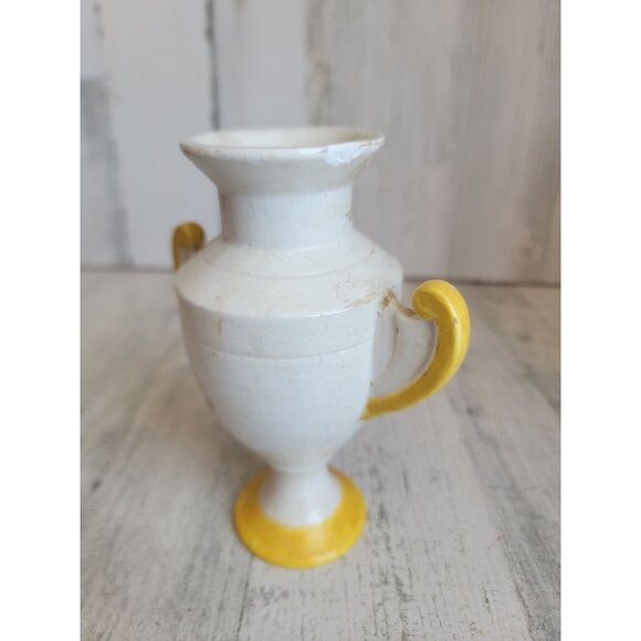 Vintage AS IS Roman vase horse religious decor - Picture 9 of 15